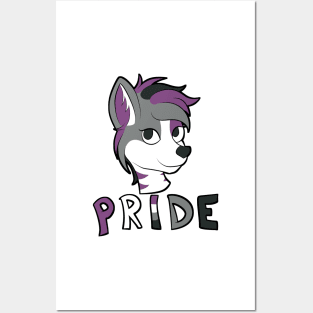 Ace Pride - Furry Mascot 2 Posters and Art